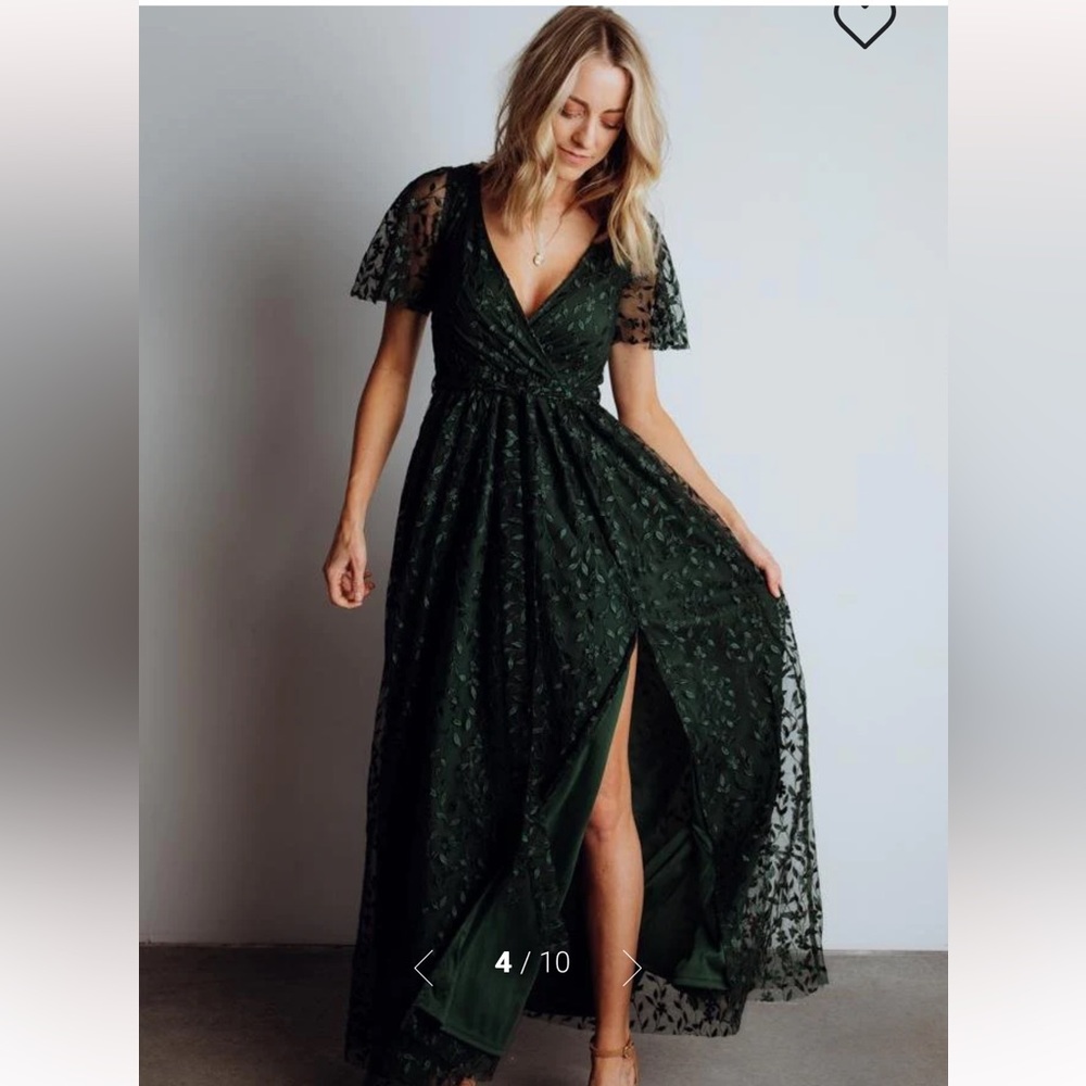 Marseille Embossed Maxi Dress Baltic borne